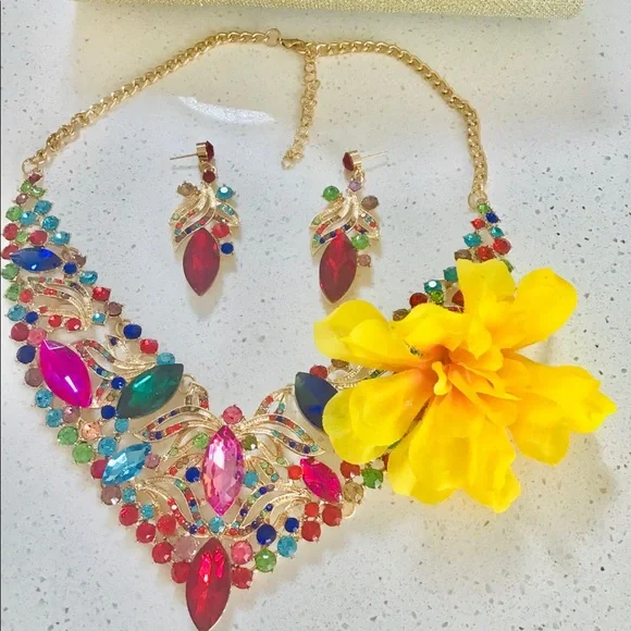 Gemstones Just Gorgeous That’s The Word for This Beautiful Necklace - Picture 3 of 5